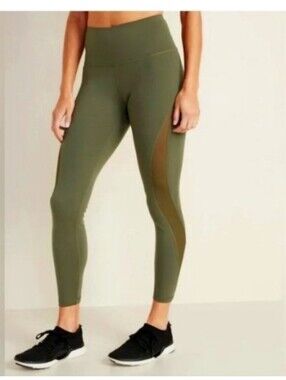 Old Navy Elevate 7/8 NWT Olive Green